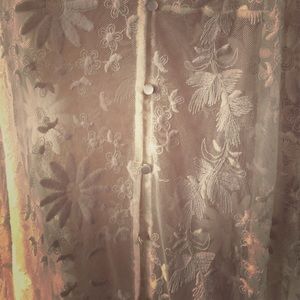 Free people slip and lace dress